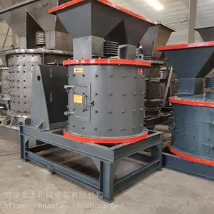 新型低噪音鹅卵石制砂机设备 多功能铁矿石制砂机现场