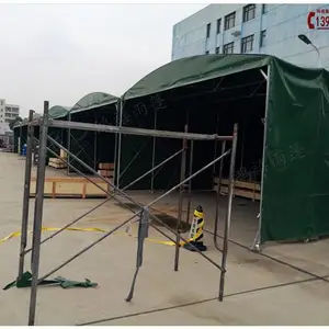 许村镇雨棚报价/海宁临时活动雨棚定做/许村活动式伸缩雨篷厂家来