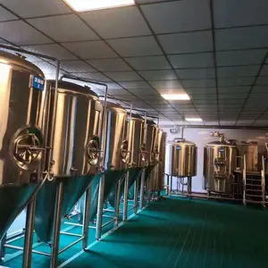 全套精酿啤酒设备定制厂家 2000升啤酒设备酿酒