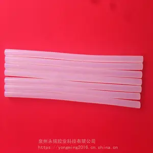 好少年透明热熔胶棒7mm11mm胶枪高粘环保EVA***溶胶条大小号熔胶抢条