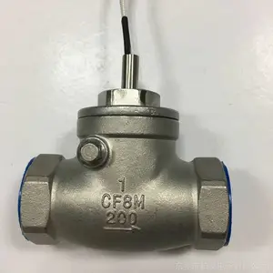 304不锈钢挡板式水流开关-管道流量感应器DN15/DN20/DN25