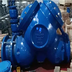 LHS745X-10Q低阻力倒流防止器倒流防止器 LHS745X -10Q DN65球墨铸铁法兰低阻力倒流防止器