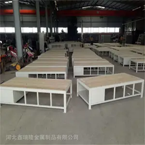河北鑫瑞隆 监狱床 监室床 单人圆角床 钢木床 生产厂家 多种规格 可定制