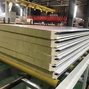 碧水聚氨酯封边岩棉板烤烟房专用 新型产品 A级外墙保温板 支持定制