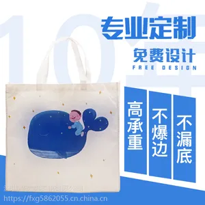 无纺布覆膜袋定做 彩色印刷无纺布袋定制 覆膜无纺布手提袋定做
