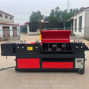 广锐52型钢管调直刷漆除锈一体机厂家 钢管调直机调直方法及维修