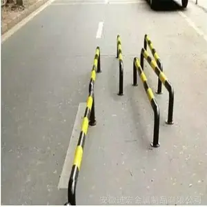 钢管挡车器 U型杆 拒马 车轮定位器加工厂