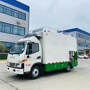 蓝牌流动家政餐车