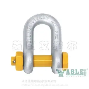美国艾培尔ABLE品牌 SBD032型6倍***型12吨D型卸扣