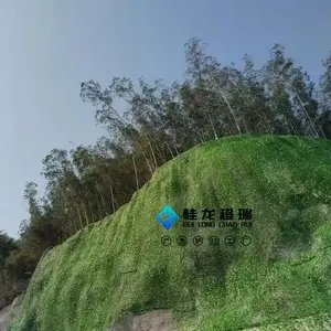 超瑞绿叶网,树叶网,边坡绿化伪装网由于山体防护,矿山复绿
