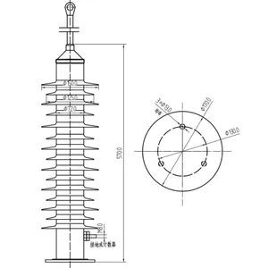 YH5WZ-51/134 金属氧化物避雷器