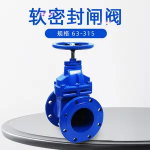 球墨铸铁闸阀 软密封闸阀 法兰密封闸阀 自来水消防阀门伯霆