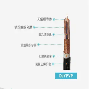7*2*1.0 DJYP3V分频计算机电缆结构