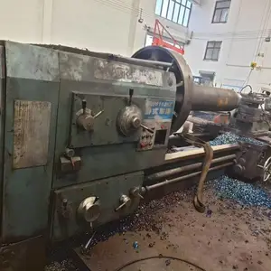 转让二手星火CW61125Ex3米卧式车床导轨宽度750