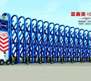 张家港保税区富家遥控伸缩门防盗道闸安装岗亭批发