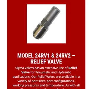 Sigma-24RV1和24RV2型 安全阀-厂家一级经销代理