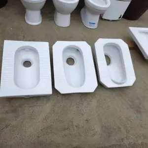 蹲便器防臭直冲1***口旱便 陶瓷蹲便器 山西塑料旱厕