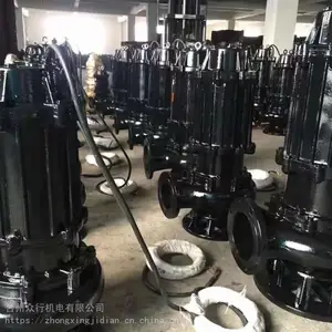 WQ污水泵无堵塞高扬程潜水排污泵380V大流量潜污泵
