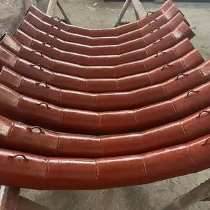 岳昌耐磨管道 陶瓷弯头 钢管贴陶瓷耐磨管道 复合耐磨管