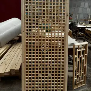 专用定制:古建工程门窗 实木撑拱 挂落 垂花柱 实木花窗 可来图定制