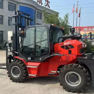 凯大3.5T后铰接越野叉车