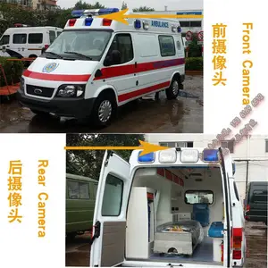 120救护车视频定位一体机_急救车无线远程视频终端