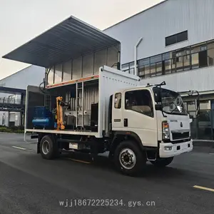 重汽出口型工具检修维修车 多功能厢式抢修作业车