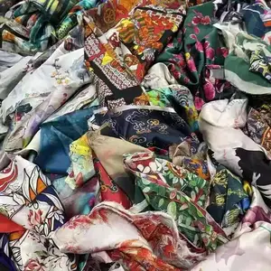 真丝零头布 真丝大块布回收