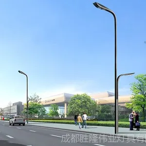 四川新叶路灯厂成都路灯厂家双臂道路灯