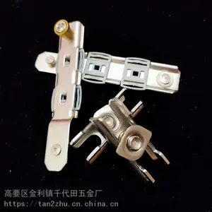 厂家直销铝合金门窗配件防撬不锈钢四件套19槽断桥门窗配件锁点