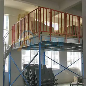 钢平台货架多层使用承重强 仓储货架定制 钢机构平台厂家