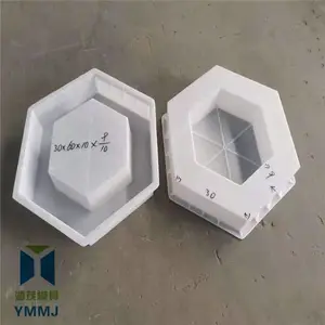 空心六角护坡模具 源茂预制式护坡模具 水渠工程护坡模具定制