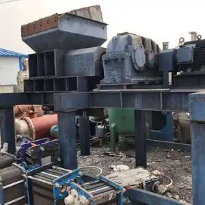 二手双轴撕碎机 45kw 1500x800型