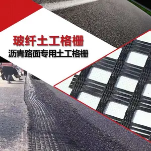 玻纤土工格栅 路基路面土工网 加筋钢塑网 养殖格栅批售供应