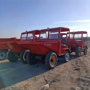晟鑫 新款小型2吨电启动式翻斗车 液压式四轮蹦蹦车