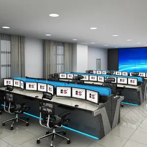 对排组合指挥监控台,监控室调度台新品,多尺寸定做