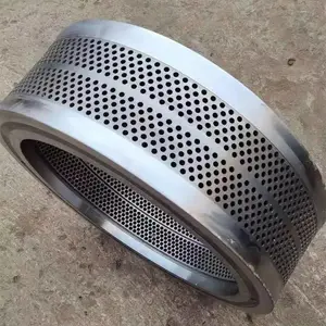 560型木屑颗粒机9毫米孔径模具定制 不锈钢环模