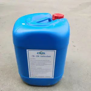供应25KG/桶蓝色包装纯水水处理药剂 防止膜结垢阻垢剂