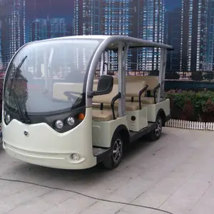 广西南宁扶绥14人座电动观光车