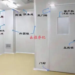 净化75系列门料