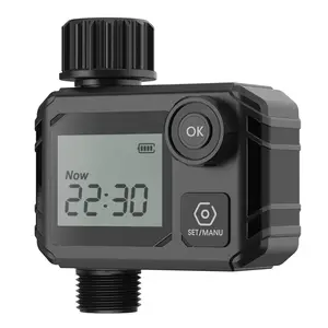 新款灌溉定时器户外庭院浇花自动控制浇水无极旋钮自动浇花器
