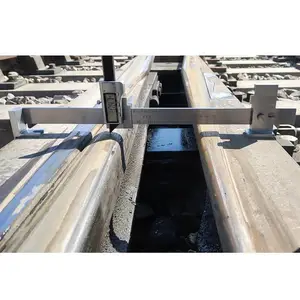 海特测控辙叉心轨尖轨降低值测量尺 钢轨降低值测量仪 基本轨降低值测量尺 ZXS辙叉结构高度测量尺