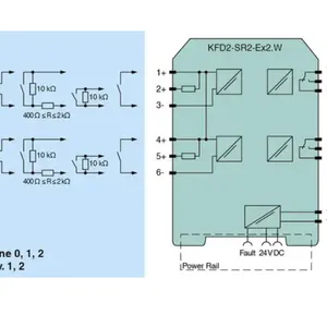 ԭװ P+F���Ӹ� ��ȫդ ���طŴ��� KFD2-SR2-EX2.W