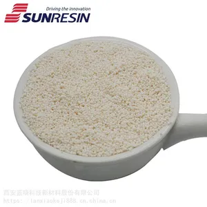蓝晓科技LXD-200 为银脱酸 乳白色不透明球状颗粒 大孔吸附树脂