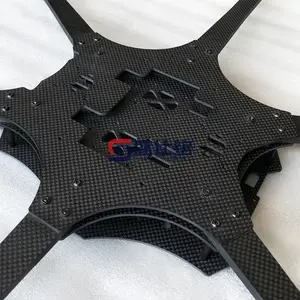 轻量化碳纤维无人机机架 抗冲击 精密 CNC 切割定制加工