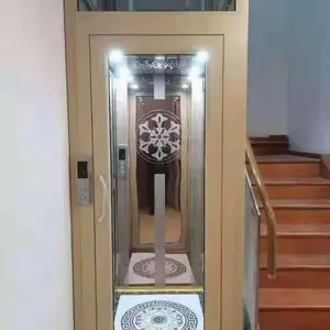三层别墅电梯 鸿途家用电梯 智能高端别墅电梯