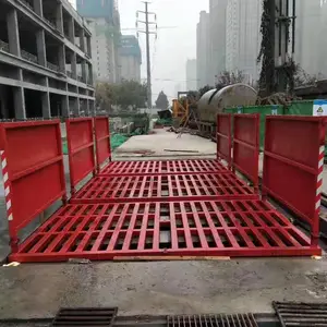 建筑工地洗车平台 朗坤机械工程全自动洗车机