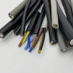 供应RVV2芯0.5平方软电缆 2芯护套线 多芯控制软电缆 国标纯铜软电缆