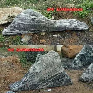 广东泰山石产地 广东泰山石加工产地 5英德雪浪石加工切片