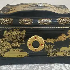 亿帆 全实木骨灰盒 陶瓷骨灰盒 采用环保大漆工艺制作而成 厂家供应